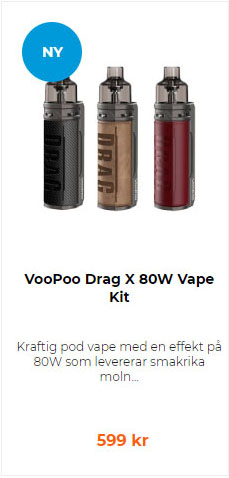 Voopoo Drag x vape