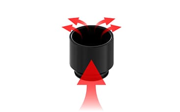 Delrin Drip tip