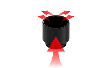 Delrin Drip tip - Big Baby Light edition