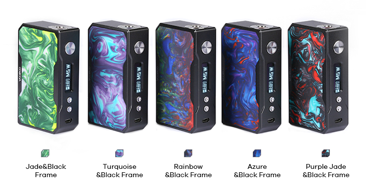 Drag 157W Box Mod farger