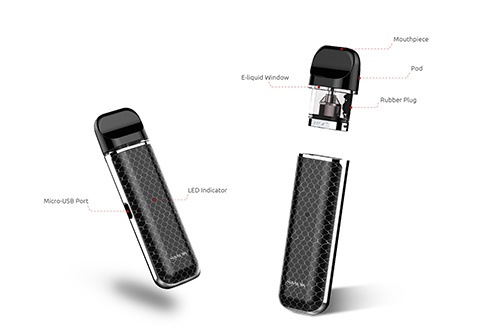 Komponenter Novo Pod - Smok