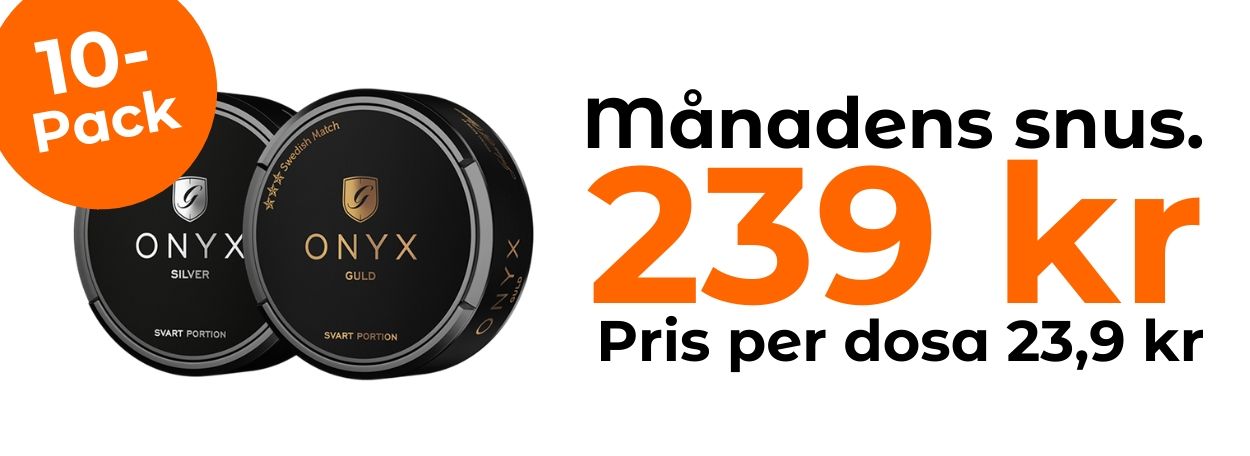 General Onyx snus