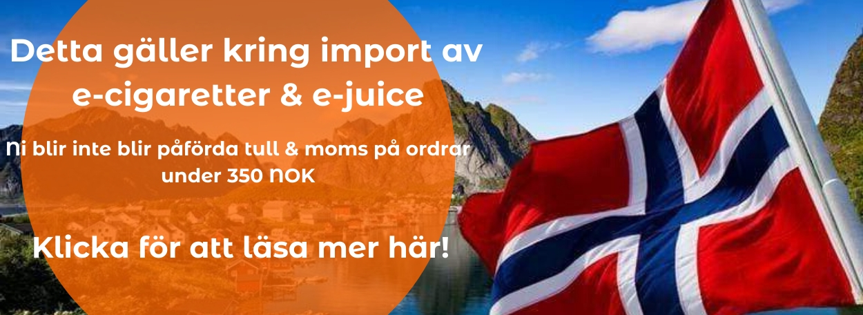 Import til norge banner
