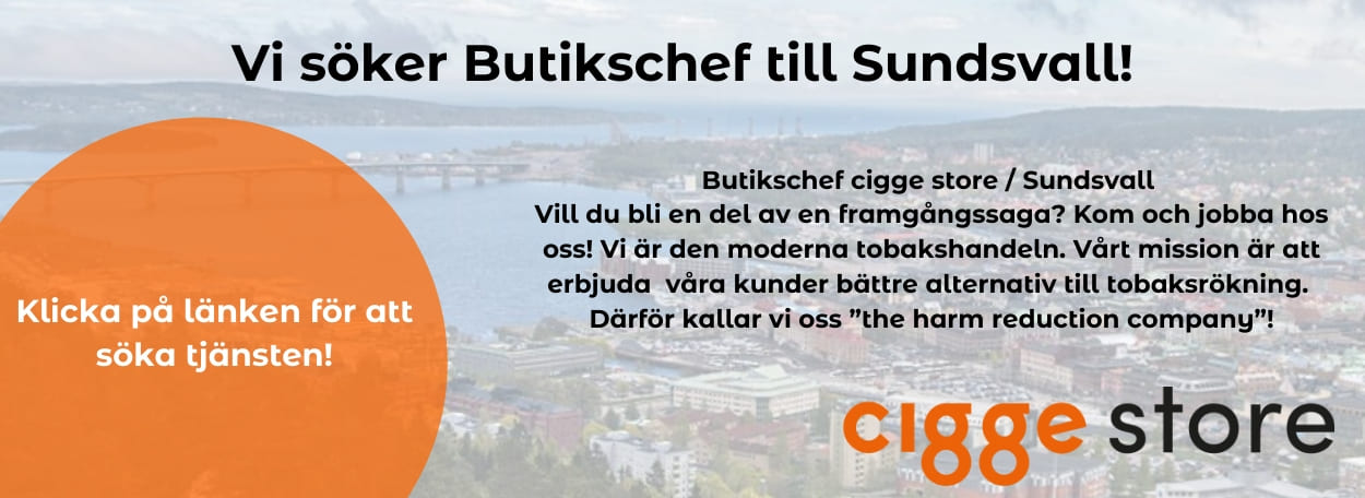 Butikschef banner
