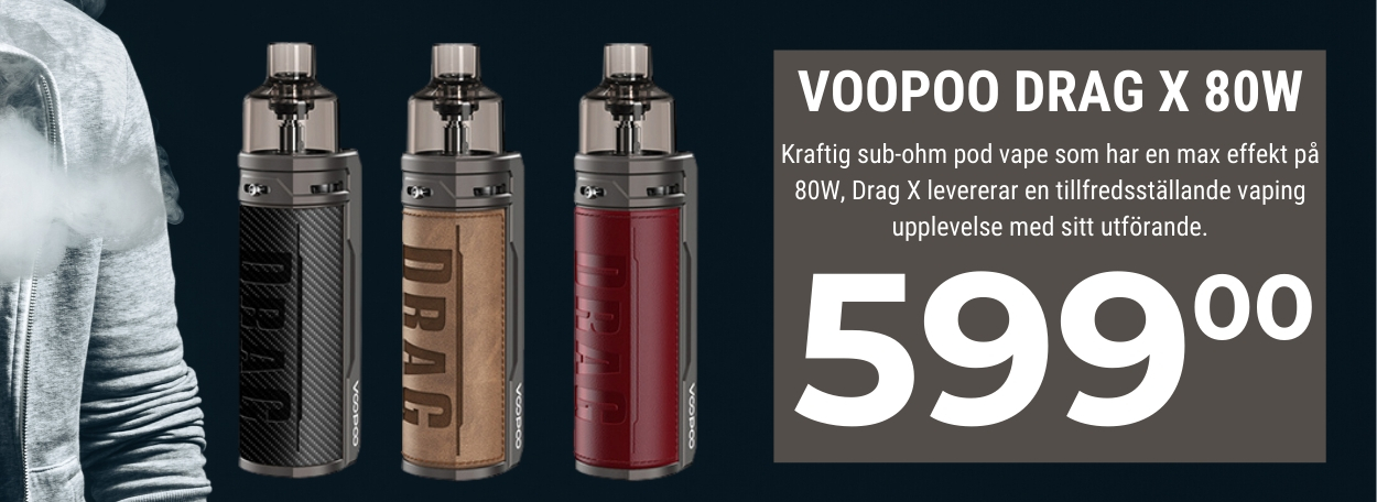 VooPoo Drag X Pod Vape Kit