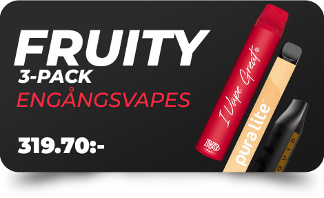 Furity 3 Pack Engångsvapes bundle