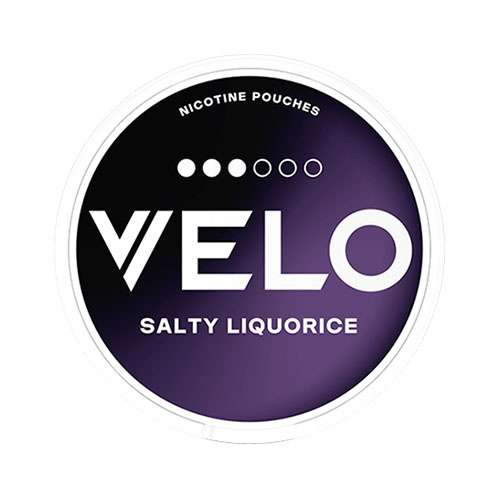 VELO Salty Liquorice Vitt Snus