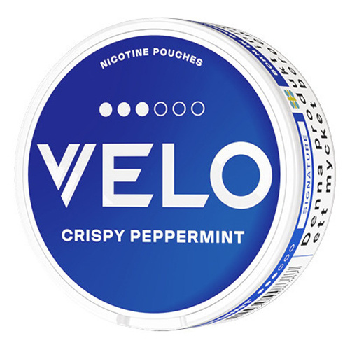 VELO Crispy Peppermint Vitt Snus