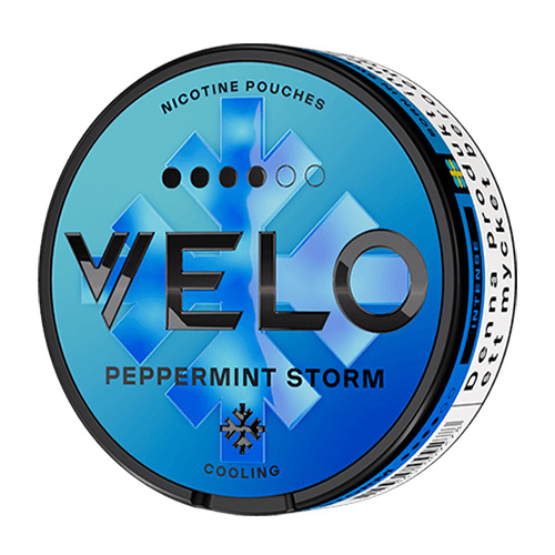 VELO Peppermint Storm Vitt Snus