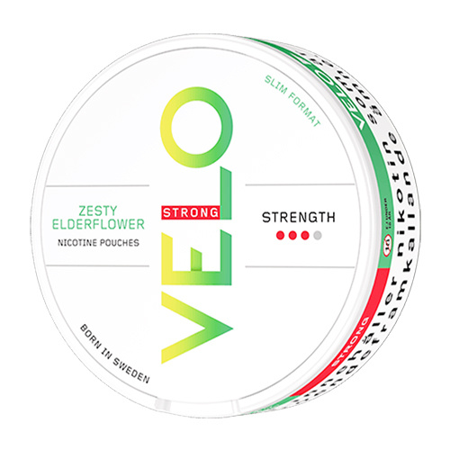 VELO Zesty Elderflower Vitt Snus