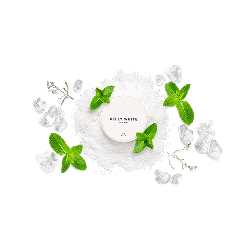 Kelly White Cool Mint All White Portion