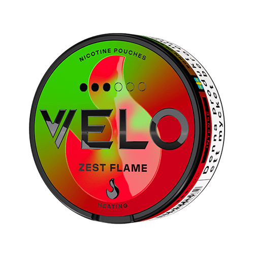 Velo Zest Flame All White Portion