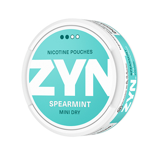 Zyn Spearmint Mini Dry All White Portion S2