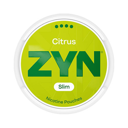 ZYN Citrus S4 Slim Vitt Snus