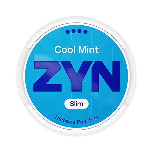 ZYN Cool Mint S4 Slim Vitt Snus