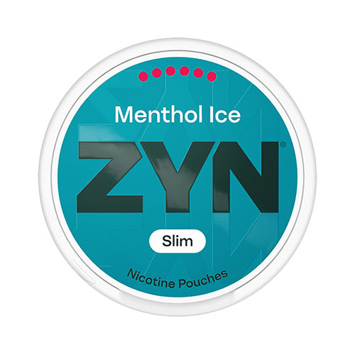 ZYN Menthol Ice S6 Slim Vitt Snus
