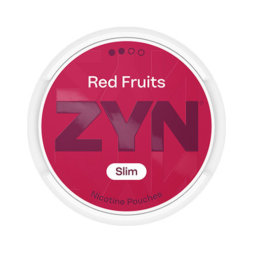 ZYN Red Fruits S2 Slim Vitt Snus