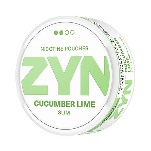 ZYN Cucumber Lime S2 Slim Vitt Snus
