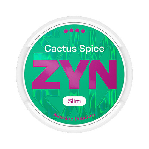ZYN Cactus Spice S4 Slim Vitt Snus