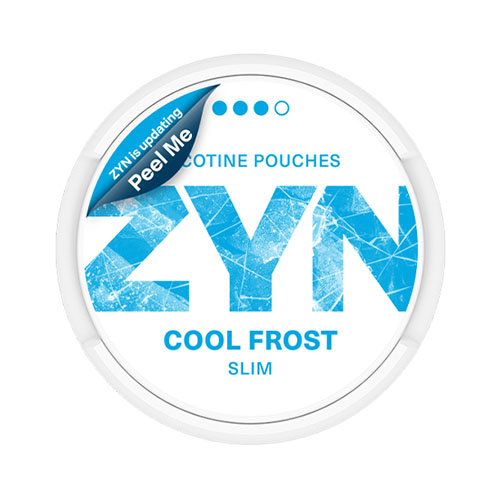 ZYN Cool Frost Slim Vitt Snus