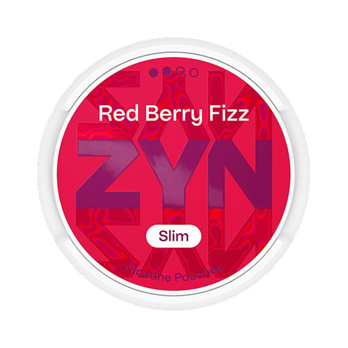 ZYN Red Berry Fizz S2 Slim Vitt Snus