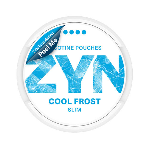 ZYN Cool Frost Extra Strong Slim Vitt Snus