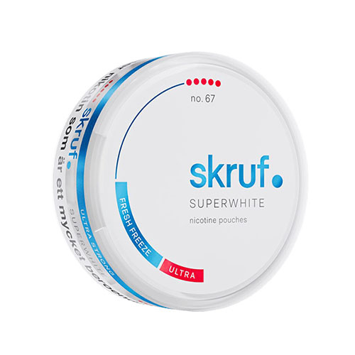 Skruf Superwhite Fresh Freeze Ultra Strong Slim