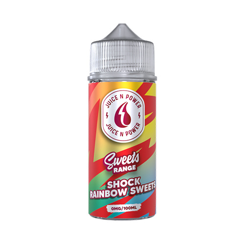 Shock Rainbow Sweets (Shortfill, 100ml) - Juice N Power
