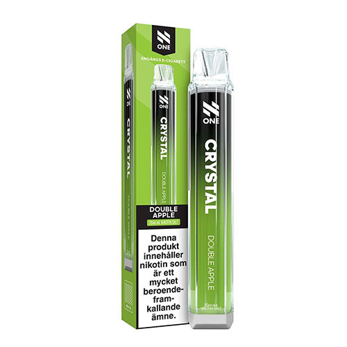 N One Crystal Mesh Eng�ngs Vape 20mg, Double Apple