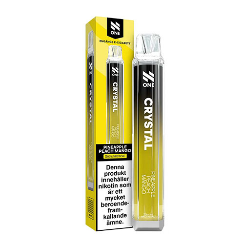N One Crystal Mesh Eng�ngs Vape 20mg, Pineapple Peach Mango
