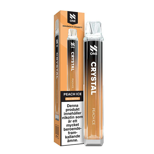 N One Crystal Mesh Eng�ngs Vape 20mg, Peach Ice