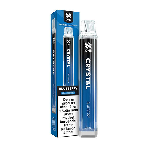 N One Crystal Mesh Eng�ngs Vape 20mg, Blueberry