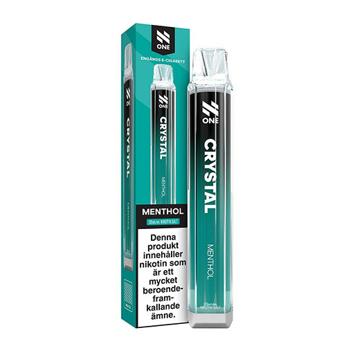 N One Crystal Mesh Eng�ngs Vape 20mg, Menthol