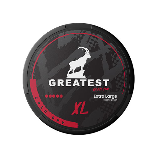 Greatest XL Cold Dry 16mg Vitt Snus