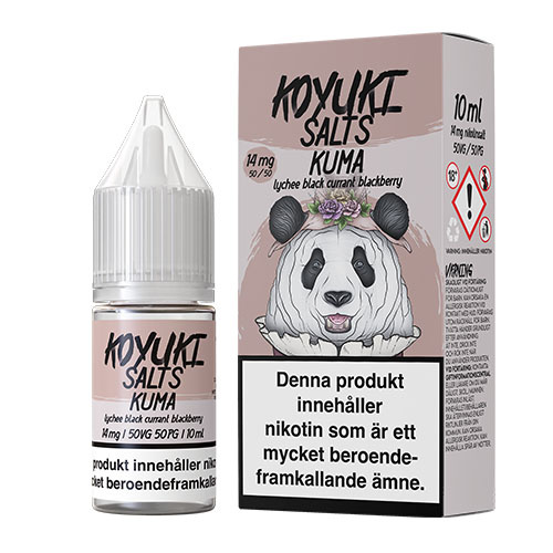 Dr Koyuki Kuma - 14mg Nikotinsalt E-v�tska