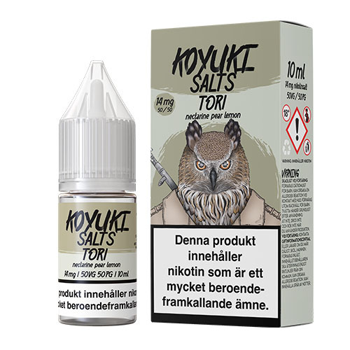 Dr Koyuki Tori - 14mg Nikotinsalt E-v�tska