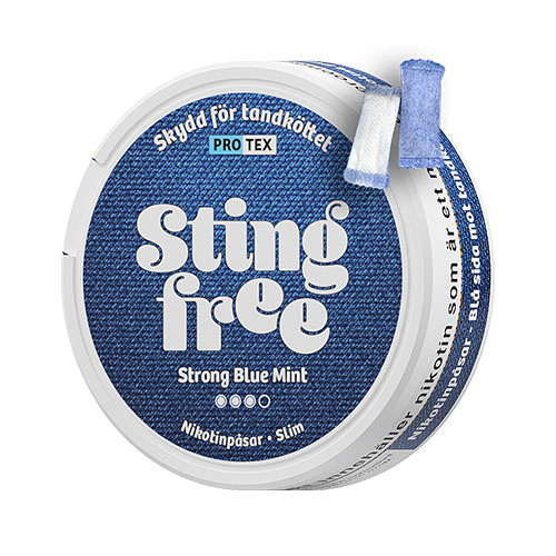 Stingfree Strong Blue Mint 12 mg/g Nikotinp�sar