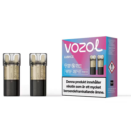 Vozol Switch pods 2-pack 14,5 mg lush ice