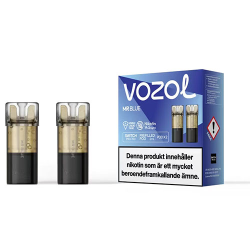 Vozol Switch pods 2-pack 14,5 mg mr blue