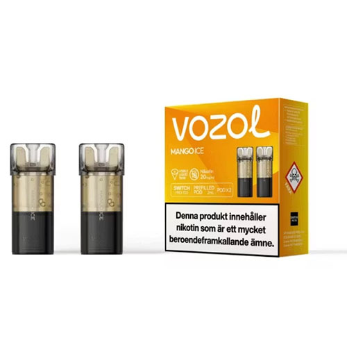 Vozol Switch pods 2-pack 20 mg mango ice
